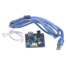 USB-zu-TTL-Seriell-Port-Modul-Stromversorgungsplatine, CP2102-Chip, Taoglas, Seriell-Port-Bildschirm-Debugging-Kit mit 4-Poligem Kabel