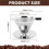 Pour over Coffee Dripper Stainless Steel Cone Coffee Filter Fine Mesh Double Layer 9