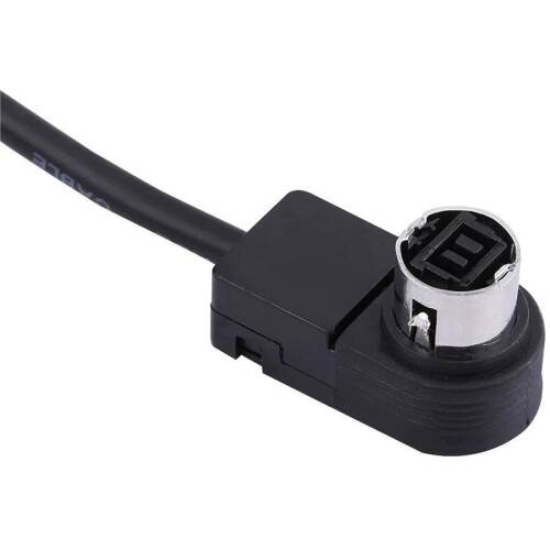 Adaptador de Cabo AUX  para Carro com Microfone Mãos-Livres, Compatível com para  CDA-9857, CDA-9886 e CDA-117. 1
