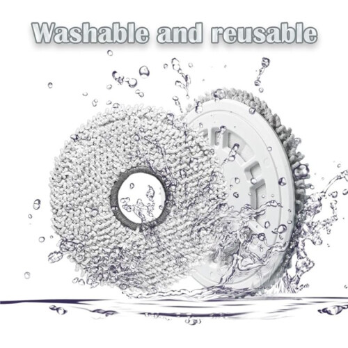 1set Replacement Mop Bracket and Washable Microfiber Mop Pads for  Deebot T30 Pro Robot Vacuum 2