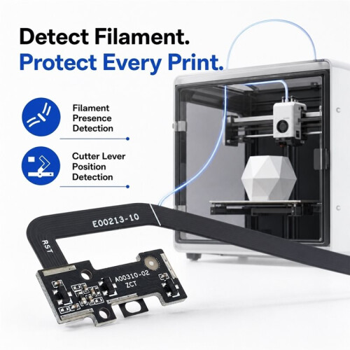 For  H2S Extruder Filament Sensor Hall-Effect Precision Contactless and Reliable Detection 3D Printer Parts 2