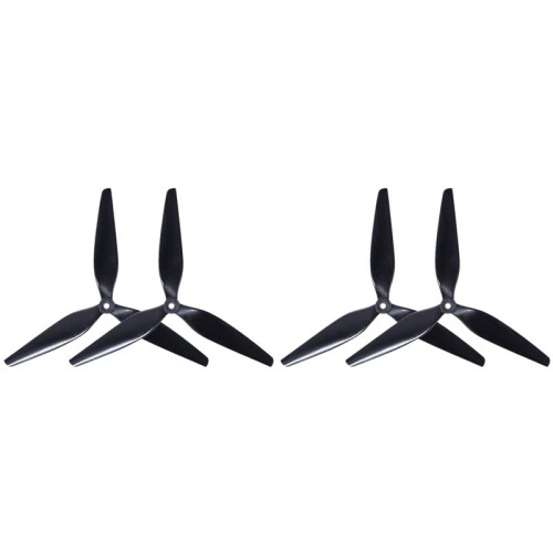 2 Par de Hélice 9X4.5X3 9 Polegadas CCW + CW 9045 Lâminas de Hélice de Remo Hélice de Nylon Reforçado com Carbono para Drone FPV