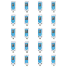20X TempU 03 USB Temperature Humidity Data Logger Reusable RH TEMP Datalogger Recorder Humiture Recording Meter