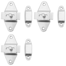 3X con Cerrojo Hebilla Cerradura Antirrobo Perno la Puerta Pestillo Aeronave Pestillo la Puerta Servicio Pesado Latc Acero Inoxidable 304 Engrosado