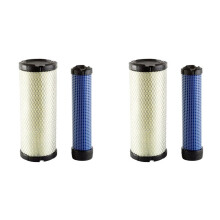 2X Luftfilter-Luftreiniger-Kit für S70 463 553 553F 553AF für FD750D FD791D FH601D 6666375 6666376 6666333