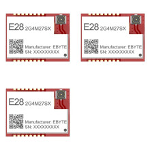 3X SX1280 Wireless RF Module CDSENET E28-2G4M27SX 27Dbm 8KM Compatible High Speed Lora SMD IPEX PA+LNA GFSK FLRC
