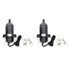 2X Aquecedor Do Bloco Do Motor, Pré-Aquecedor Preto Do Calefator de Água Do Motor da Auto-Circulação para Motores A Gasolina Dos CaminhõEs Dos