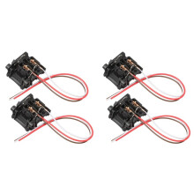 4 Pcs Light Bulb Sockets Fits for Focus MK2 MK3 H7 with Long Cable