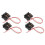 4 Pcs Light Bulb Sockets Fits for  Focus MK2 MK3 H7 with Long Cable 1