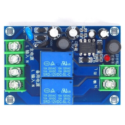 2-Way Dual Power Automatic  Conversion Controller  Module Out Power Failure Conversion  Board Module 2