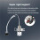 For  A1/A1mini Heating Assembly Kit Ceramic Zirconia Insulation Pad Heating Hotend Kit 3D Printer Accessories 4