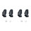 4x ABS Sensor Guards for  CB500X CB 500X 2019-2023 ABS Sensor Protection Motorcycle Accessories 1