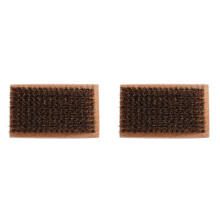 2X Brosse en Fil de Cuivre Ultra-Fin, Brosse en Fil D'Acier, Plaque D'Impression, Rouleau Anilox, Rouleau en Céramique, Tige D'Impression 0,127 mm.