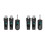 2X UHF Microphone Wireless Converter System XLR Transmitter and Microphone Receiver for Dynamic Condenser Microphone 1