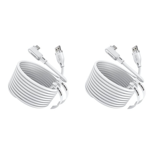 2X AMVR VR Link Cable Type-C USB 18W Rechargeable Fast Charging Cable for Meta Quest 3/3S/2/Pro/PICO4/Pro/Ultra