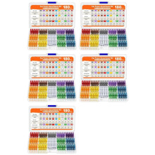 5Set 180Pcs Car Fuses Assorted Kit,60 Blade Car Fuse +60 Standard Fuse Automotive +60 Micro-Type Fuse + Fuse Puller