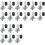 18pcs EC11 Rotary Encoder with Push Button 360 5 Pins and Knob Cap for , Raspberry Pi, ESP32 2