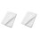 2X Fusible Interfacing with 2 InchX2 Inch Grid Nonwoven Layout Iron  Polyester/Rayon Interfacing 1