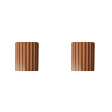 2X Bedroom Wall Lamp Home Entrance Aisle Living Room Lamp Resin Wall Lamp Indoor Wall Lamp Bedside Lamp (Orange)