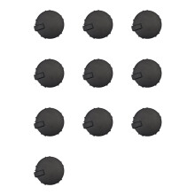 10X 11128508570 Kurbel Gehäuse Entlüftungs Membran Motorventildeckel für  N47 X1 X3 E60 E61 E81 E82 11127797613