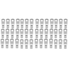 80 Cosses à Sertir en Cuivre Étamé de Type SC, Connecteurs de Câble Annulaires 25 mm² M6/M8/M10 Sc25-8