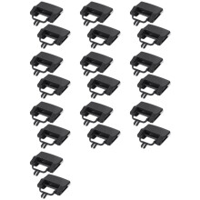 20 Teiliger Lüftungs Auslass Laschen Clip Frisch Luft Gitter Clips für - W164 ML Class 2006-2011 X164 GL Klasse 2007-2012