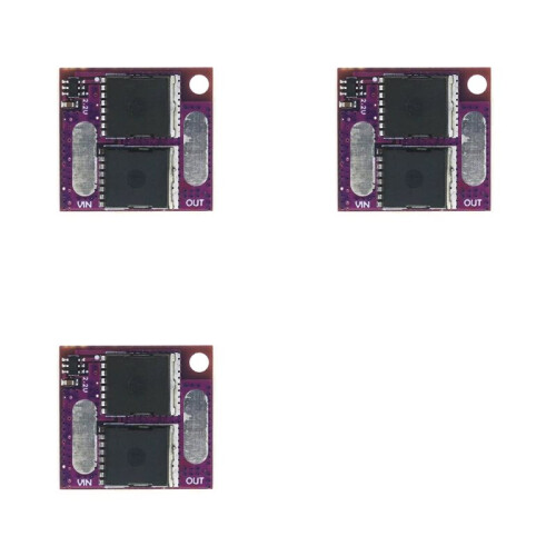 3X 60A No Voltage Limit Ideal Diode Module Anti Backflooding Anti Reverse Connection Diode Two MOS No Ground Required