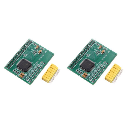 2X AD7606 16-Bit 8-Channel Synchronous Sampling ADC Module - 200KHz High-Speed Data Acquisition