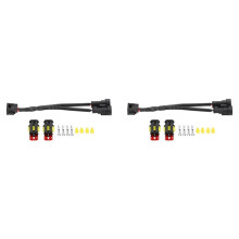 2X Y Splitter Cable Power Outlet Connector for CRF250L CRF300L XL750 Transalp 2023- CRF1000L Africa Twin
