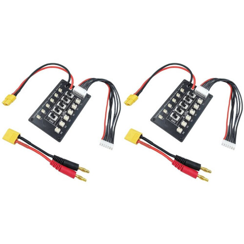 2X 1S Lipo Lithium Battery Serial Charging Board Blade Inductrix Ultra Micro-JST-PH2.0