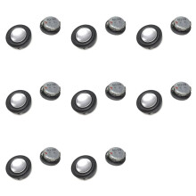 8X Haut-Parleur 28 mm, Gamme Complète, 8 Ohms, 3 W, Néodyme, pour Home Cinéma.