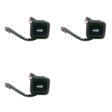 3X Rear Trunk Door Open Button - Trunk Lid for / Avante HD 2007-2010 93555-2H000 (Black)