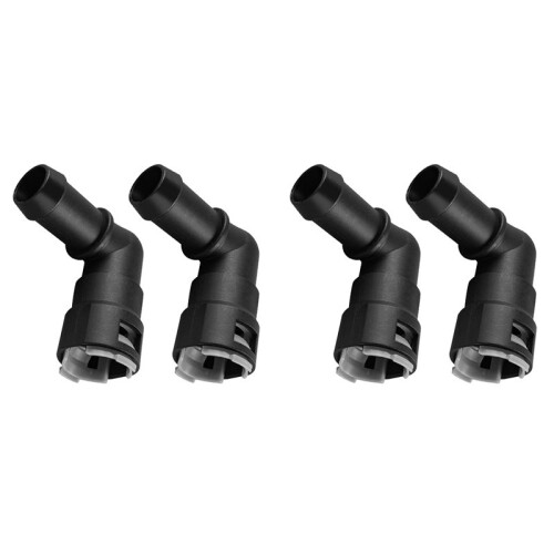 4pcs 800-418 Heater Hose Connector 3/4 X 3/4 Compatible with Select for  / for  Models
