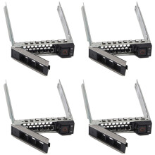4pcs 2.5 Inch Hard Drive Tray Caddy DXD9H 0DXD9H Compatible for PowerEdge Servers