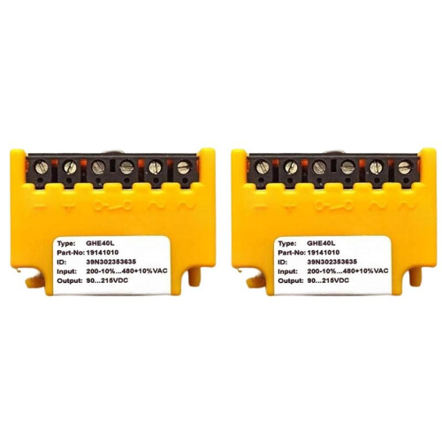 2X Rectifier Models GHE40L - High Efficiency and Safety Standards 1