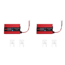 2X Solar-Ladegerät für Elektrofahrzeuge MPPT-Photovoltaik-Boost-Controller 1200 W 48 V-72 V für Blei-Säure-Lithium-Batterien