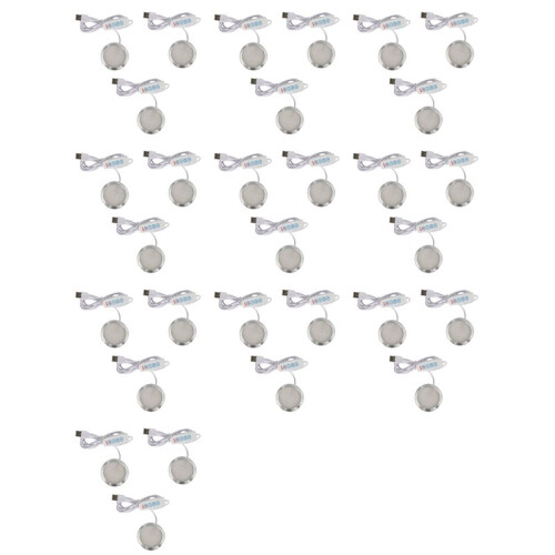 For  Led Lamp Kit Adjustable Light Kit Led Light Parts Hardware DIY Model White /Cold/Warm Light Without 30 Pcs