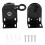 Replacement Mounting Brackets for Outdoor Sun Shades Cordless Roller Blind 2pc 4