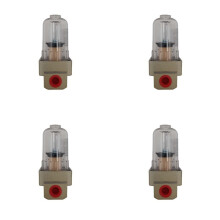 4X AF2000-02 Filterelement Common Rail Prüfstandszubehör Filterung Luftpumpenfilter Pneumatische Komponentenfilter