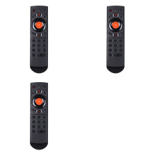 3X Q7 Backlit Gyroscope Wireless Air Mouse Voice Remote Control Full Keys IR Learning for Android TV Box