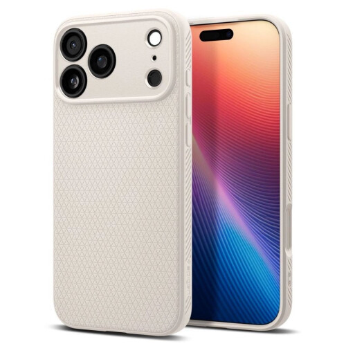 Funda Spigen Liquid Air para iPhone 17 Pro - Titanio