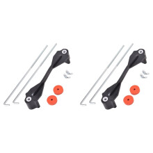 2X Haltebolzenhalterung für Universal Crossbar-Batterie für 55AH 60AH 68AH 70AH 72AH 85AH 100AH Batterie
