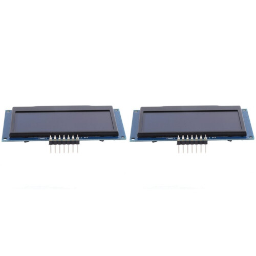 2pcs 2.42-Inch OLED Display Module 2.4 Display 128X64 Driver SSD1309 Interface 4-Pin IIC Interface