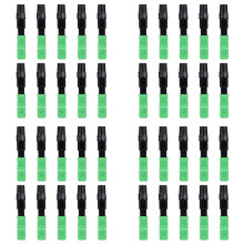 40 Connecteurs de Fibre Optique SC APC à Refroidissement Rapide, Adaptateur de Câble Optique Monomode