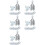 5X New Bicycle Light Generator 12V 6W Dynamo Motorized Friction  Rear Light Kit 1