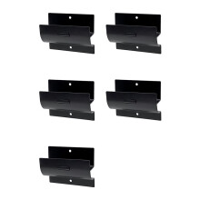 Heavy-Duty Ladder Hanger-Wall Mount Ladder Hooks for Ladder Storage-Wheelbarrow Hangers for Garage Wall-5 Pack