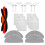 Compatible Compatible with  Vacuum Cleaner S20 / D106 E12 E10 B112 Robot Vacuum Cleaner Accessories Replacement 17pcs 1