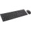 Teclado e mouse sem fio DELTACO, USB, 10m, nórdico, preto 1