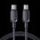 Câble USB-C vers USB-C 100 W, 2 m - Noir 1