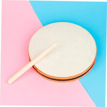 Juego de Tambores de Mano de Piel de Cabra de Doble Cara para Diversión Musical Educativa y Aprendizaje Temprano